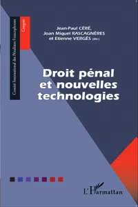 Droit pénal et nouvelles technologies_cover