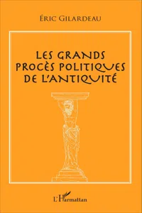 Les grands procès politiques de l'antiquité_cover