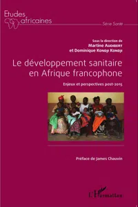 Le développement sanitaire en Afrique francophone_cover