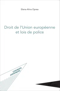 Droit de l'Union européenne et lois de police_cover