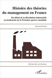 Histoire des théories du management en France_cover