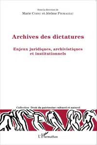 Archives des dictatures_cover