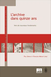 L'archive dans quinze ans_cover