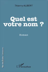 Quel est votre nom ?_cover