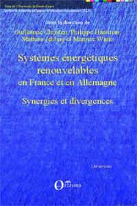 Systèmes énergétiques renouvelables en France et en Allemagne_cover