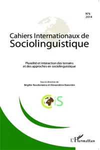 Cahiers Internationaux de Sociolinguistique_cover