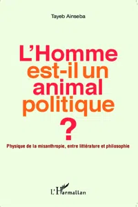 L'Homme est-il un animal politique ?_cover