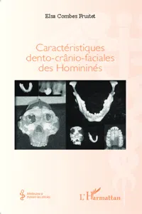 Caractéristiques dento-crânio-faciales des Homininés_cover