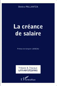 La créance de salaire_cover