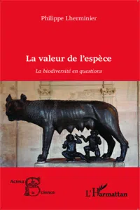 La valeur de l'espèce_cover