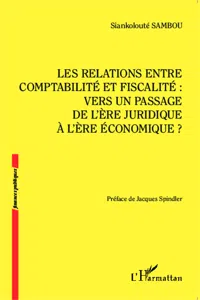 Les relations entre comptabilité et fiscalité :_cover