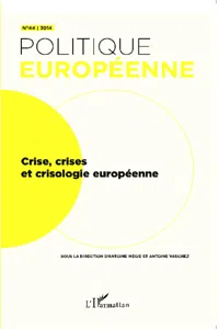 Crise, crises et crisologie européenne_cover