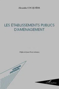 Les établissements publics d'aménagement_cover