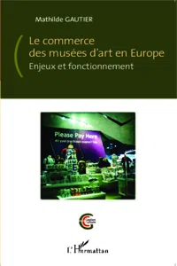 Le commerce des musées d'art en Europe_cover