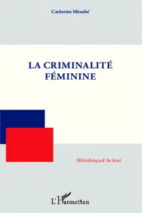 La criminalité féminine_cover