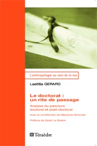 Le doctorat : un rite de passage_cover