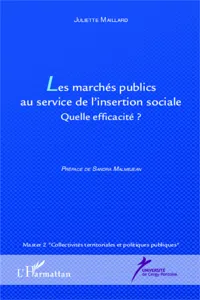 Les marchés publics au service de l'insertion sociale_cover