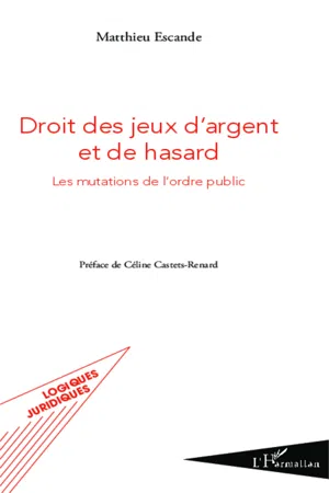 Droit des jeux d'argent et de hasard