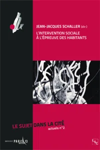 L'intervention sociale à l'épreuve des habitants_cover