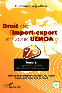 Droit de l'import-export en zone UEMOA_cover