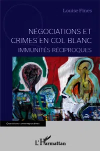 Négociations et crimes en col blanc_cover