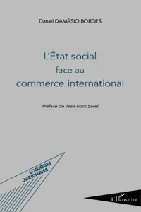 L'État social face au commerce international_cover