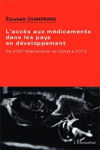 L'accès aux médicaments dans les pays en développement_cover