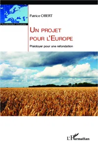 Un projet pour l'Europe_cover