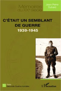 C'était un semblant de guerre_cover