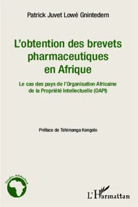 L'obtention des brevets pharmaceutiques en Afrique_cover