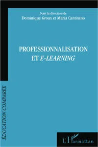 Professionnalisation et e-learning_cover