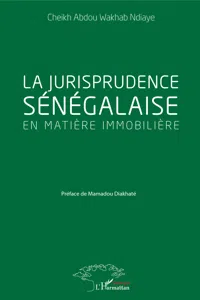 La jurisprudence sénégalaise en matière immobilière_cover