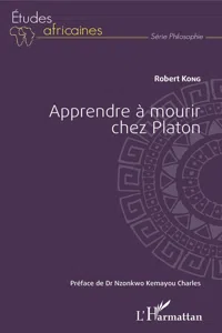 Apprendre à mourir chez Platon_cover