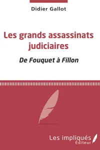 Les grands assassinats judiciaires_cover