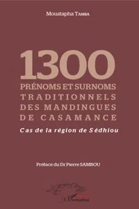 1300 prénoms et surnoms traditionnels des mandingues de Casamance_cover