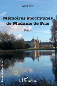 Mémoires apocryphes de Madame de Prie_cover