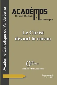 Le Christ devant la raison_cover