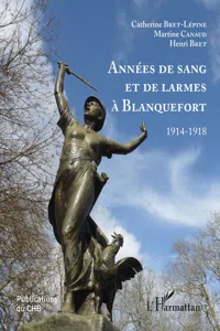 Années de sang et de larmes à Blanquefort_cover