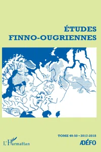 Études Finno-Ougriennes_cover