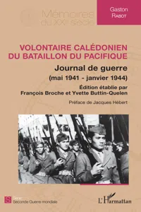 Volontaire calédonien du Bataillon du Pacifique_cover