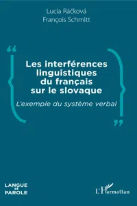 Les interférences linguistiques du français sur le slovaque_cover