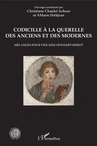 Codicille à la querelle des Anciens et des Modernes_cover