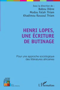 Henri Lopes, une écriture de butinage_cover