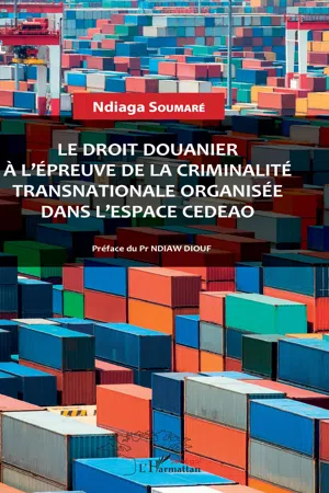 Le droit douanier à l'épreuve de la criminalité transnationale organisée dans l'espace CEDEAO