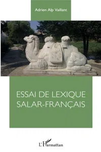 Essai de lexique Salar-Français_cover