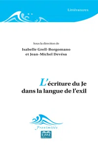 L'écriture du Je dans la langue de l'exil_cover