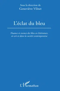 L'Éclat du bleu_cover