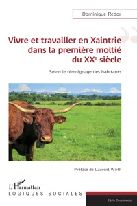 Vivre et travailler en Xaintrie dans la première moitié du XXe siècle_cover