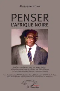 Penser l'Afrique noire_cover