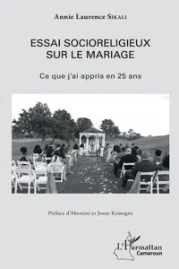 Essai socioreligieux sur le mariage_cover